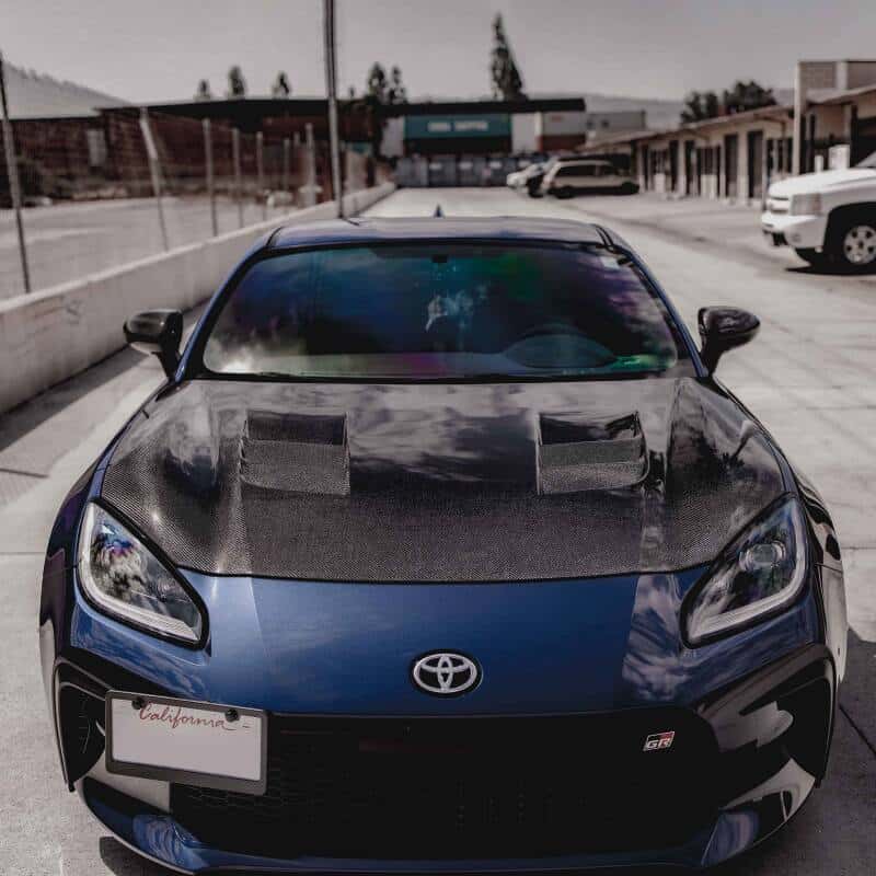 Seibon — Seibon 2022 Toyota GR86/Subaru BRZ TS-Style Carbon Fiber Hood - view 15