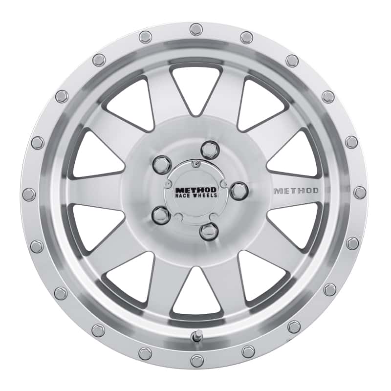 Method Wheels — Method MR301 The Standard 16x8 0mm Offset 5x4.5 83mm CB Machined/Clear Coat Wheel - view 2