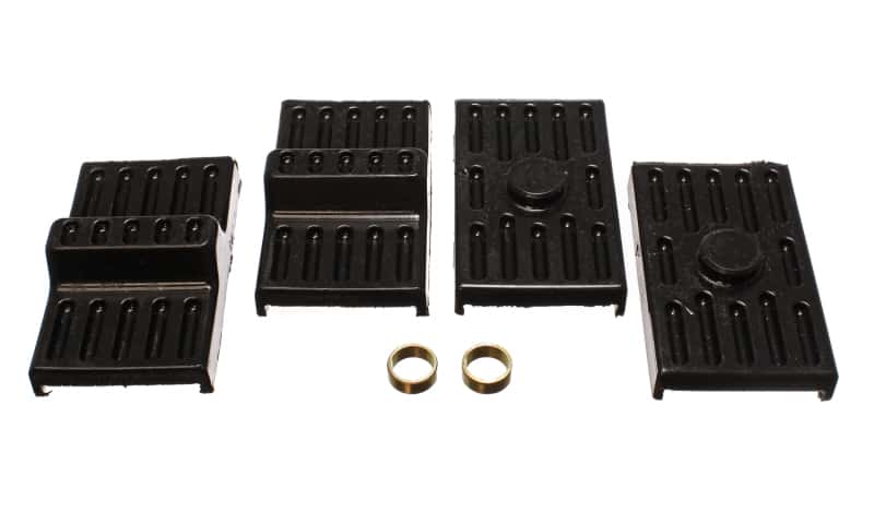 Energy Suspension — Energy Suspension 70-81 Camaro / 70-81 Firebird Black Multi Leaf Spring Isolators
LeafSprngInsulator - view 4