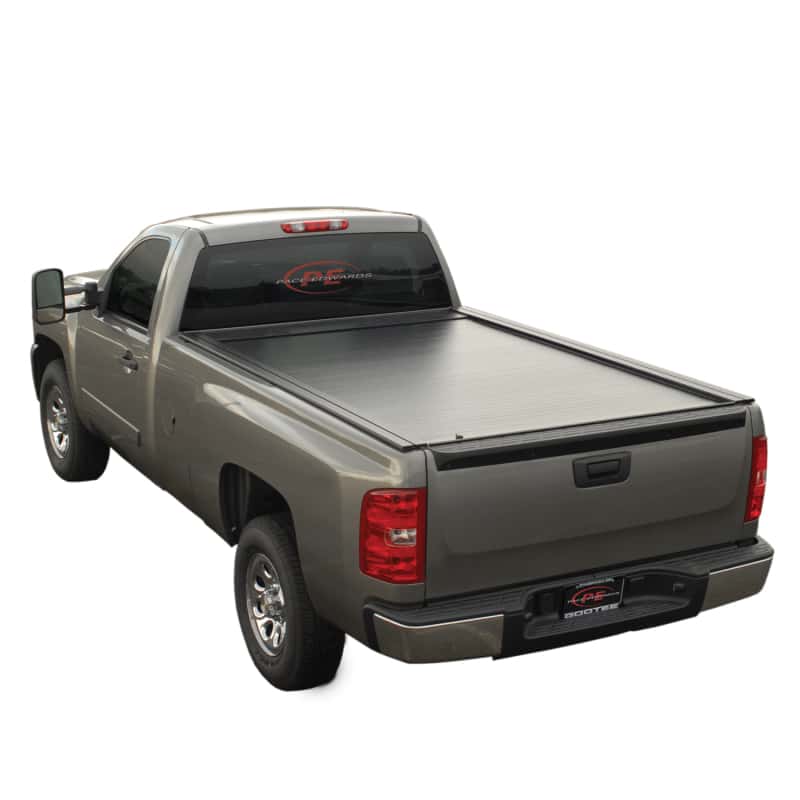 Pace Edwards — Pace Edwards 04-16 Chevy/GMC Silv HD Dual Rr Wheel 8ft Bed JackRabbit Full Metal w/ Explorer Rails
Tonneau Cover - view 1