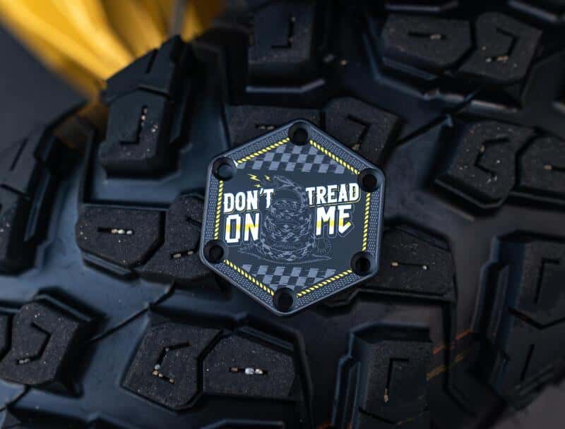 PRP Seats — PRP Steering Wheel Center Cap - Dont Tread on Me - view 3