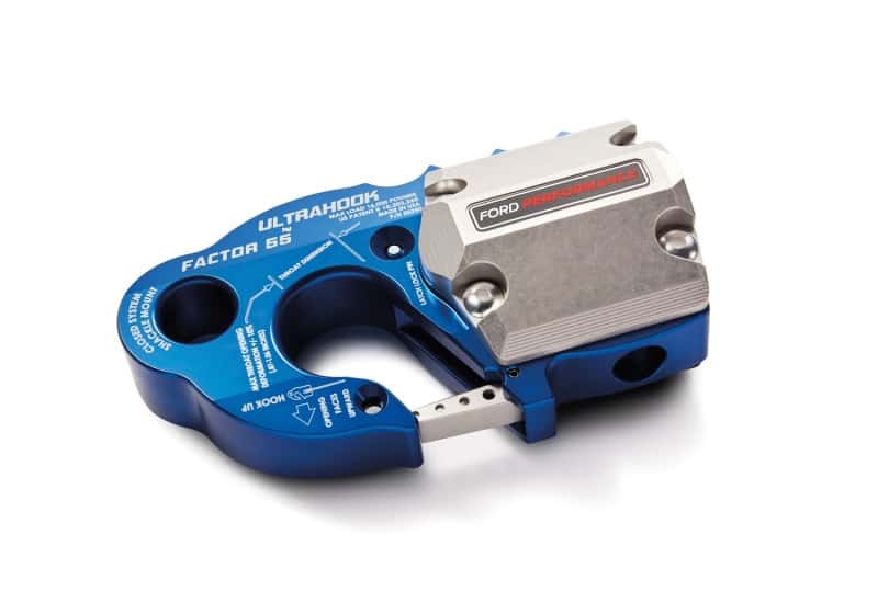 Ford Racing — Ford Racing Factor 55 UltraHook w/Rope Guard - Blue
Tow Hook - view 2