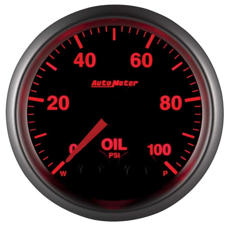 AutoMeter — Autometer Elite 52mm Oil Pressure Peak and Warn Gauge w/ Electronic Control
GA 2" OILP 100PSI EL - view 15
