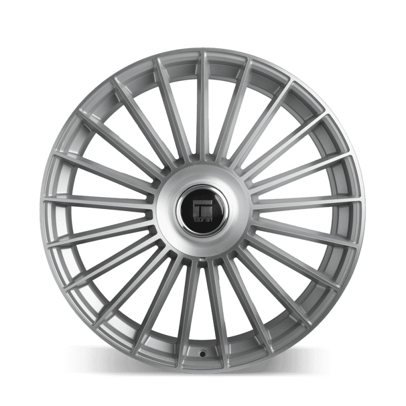 Touren — Touren 3610 TR10 22x9 / 5x114.3/127 BP / 35mm Offset / 78.3mm Hub Satin Silver Machined Wheel
TOUREN 3610 - view 3