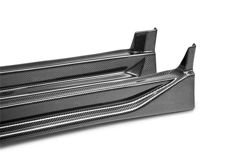 Seibon — Seibon 04-05 Subaru WRX CW Carbon Fiber Side Skirts - view 9