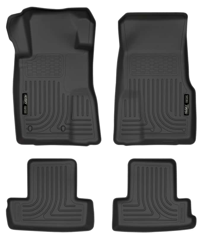 Husky Liners — Husky Liners 10-12 Ford Mustang WeatherBeater Combo Black Floor Liners
Floor Liners - view 1