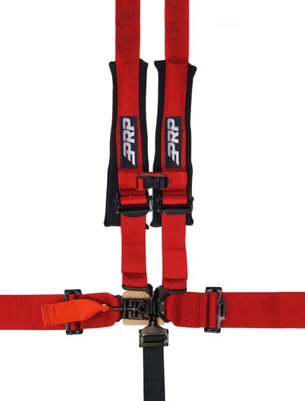 PRP Seats — PRP 5.2 Harness - Red - view 1