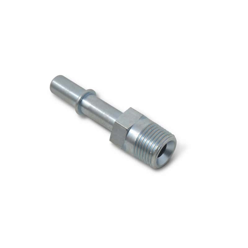 Russell — Russell Performance EFI Adapter Fitting 3/8 NPT MALE TO 3/8in SAE Quick Disc Male Zinc
Adapter Fitting - view 7