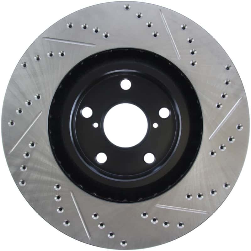 Stoptech — StopTech 5/93-98 Toyota Supra Turbo Right Front Slotted & Drilled Rotor
Disc Brake Rotor
Slot/Drill Rotor - view 3