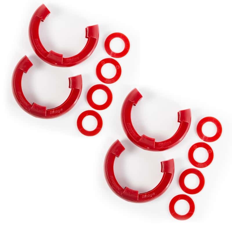 Rugged Ridge — Rugged Ridge 3/4in Red D-Ring Isolator Kit
OFFROAD_RECOVERY
D-Ring Isolator - view 1