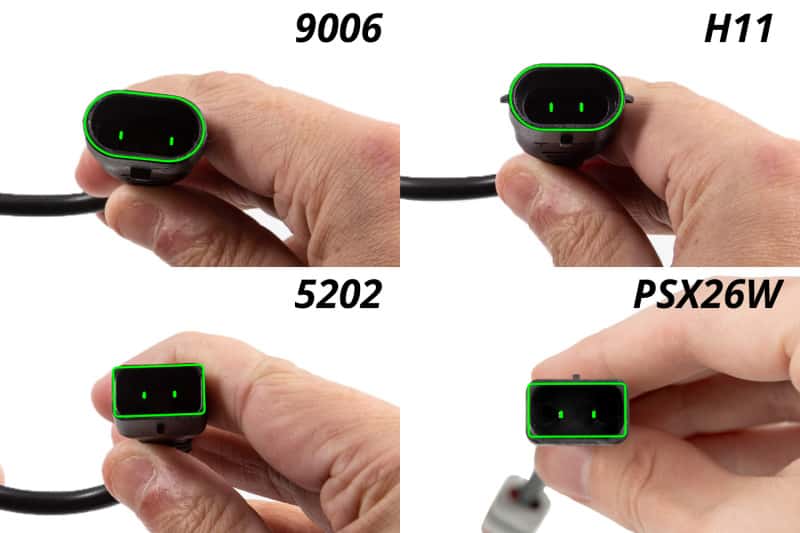 Diode Dynamics — Diode Dynamics H11 DT 2-Pin Adapter - Pair - view 3