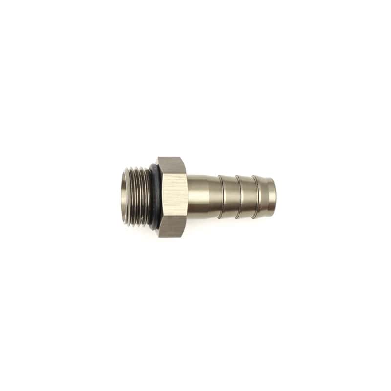 DeatschWerks — DeatschWerks 8AN ORB Male To 1/2in. Male Triple Barb Fitting (Incl. O-Ring) - view 5
