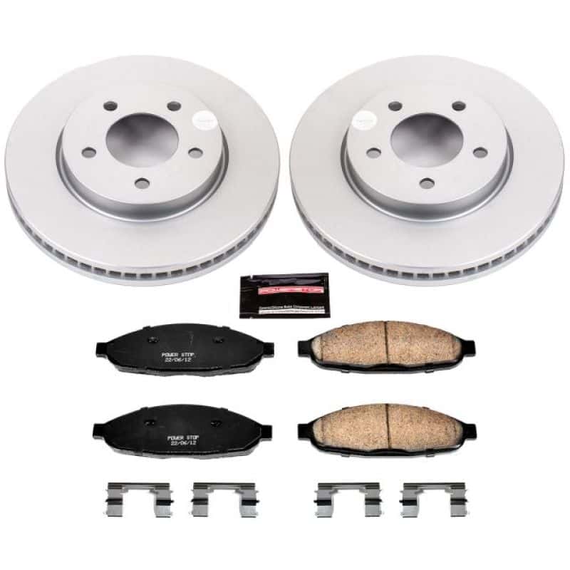 PowerStop — Power Stop 04-08 Chrysler Pacifica Front Z17 Evolution Geomet Coated Brake Kit - view 1