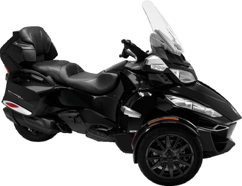 Mustang Motorcycle — Mustang 10-21 Can-Am Spyder RT Standard Touring 1PC Seat - Black - view 3