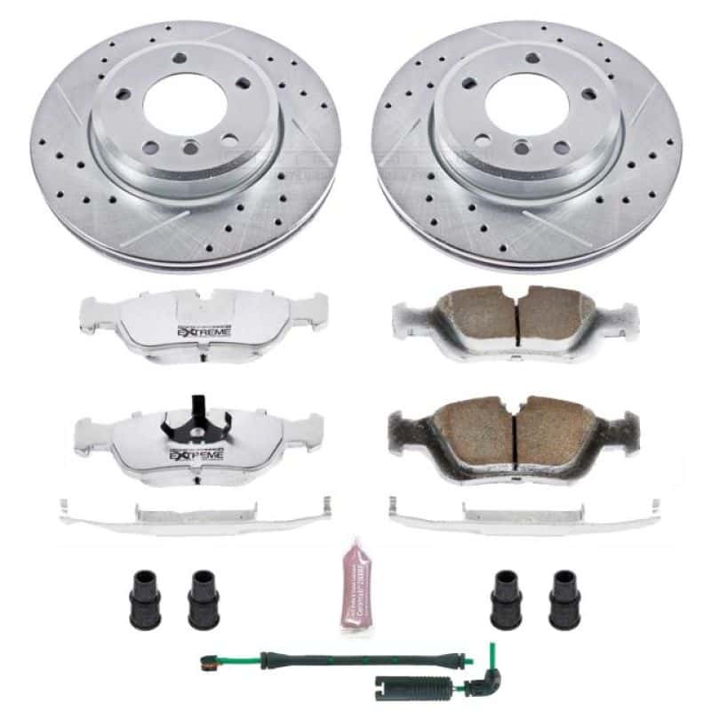 PowerStop — Power Stop 01-05 BMW 325xi Front Z26 Street Warrior Brake Kit - view 1