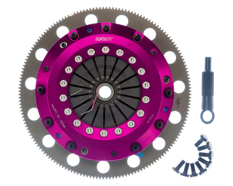 Exedy — Exedy 11-16 Ford Mustang GT 5.0L Hyper Twin Cerametallic Clutch Sprung Center Disc Push Type Cover
Hyper Multi Series
Clutch Kit - view 1
