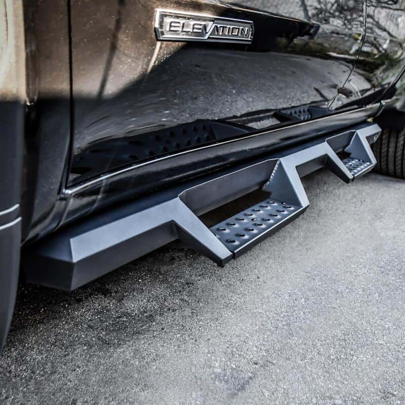 Westin — Westin 19-20 Chevrolet Silverado / GMC Sierra 1500 Double Cab HDX Drop Nerf Step Bars - Textured Blk
Nerf/Step Bar - view 4