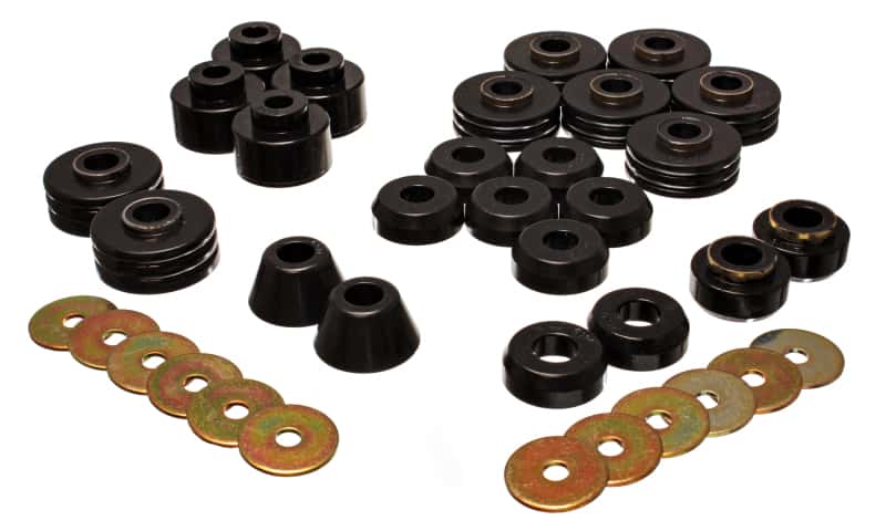 Energy Suspension — Energy Suspension Suburban Body Mounts - Black
BodyMntBshKt - view 2