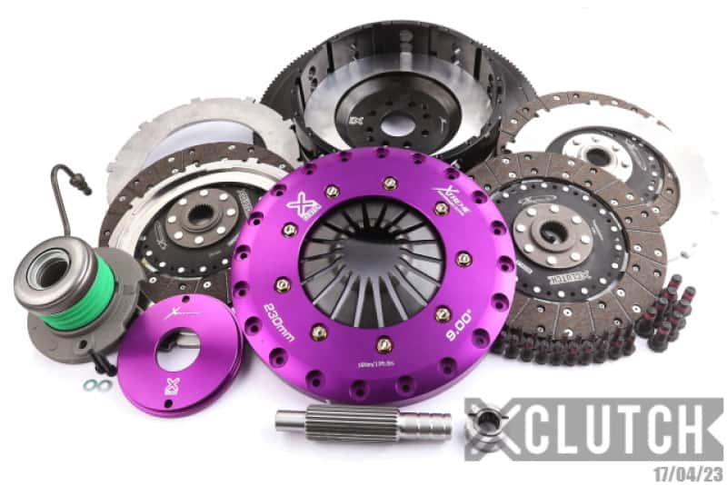 XCLUTCH — XClutch 07-12 Ford Mustang Shelby GT500 5.4L 9in Triple Solid Organic Clutch Kit
Clutch Kit - view 1