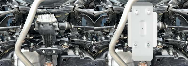 Rival 4x4 — Rival 2019-2026 Subaru Forester Aluminum Differential Skid Plate
Diff Skid Plate - view 3