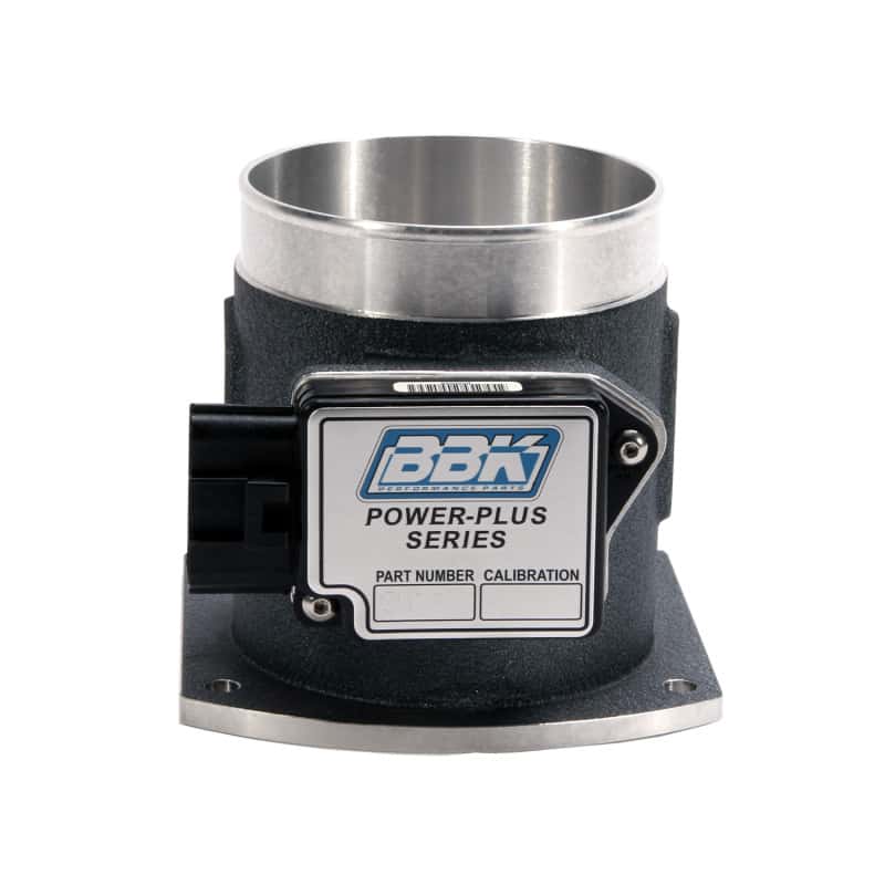 BBK — BBK 94-95 Mustang 5.0 Mass Air Meter 76mm 24 lb Inj. Cold Air Calibration
Mass Air Flow Sensor
Mass Air Meters - view 8