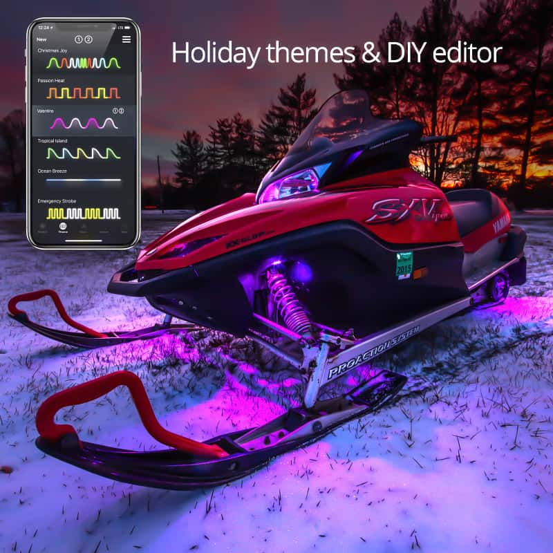 XKGLOW — XK Glow LED Snowmobile Accent Light Kits XKchrome Smartphone App (Standard) - view 2