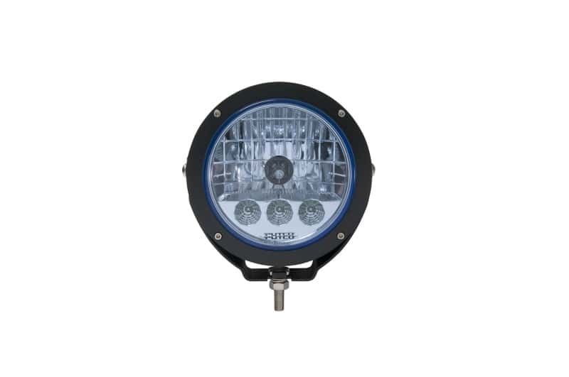 Putco — Putco HID Off Road Lamp w/3 LED DayTime Running Lights - 6in Black Housing w/ Blue Tinted Lens
Offroad/Racing Lamp - view 3