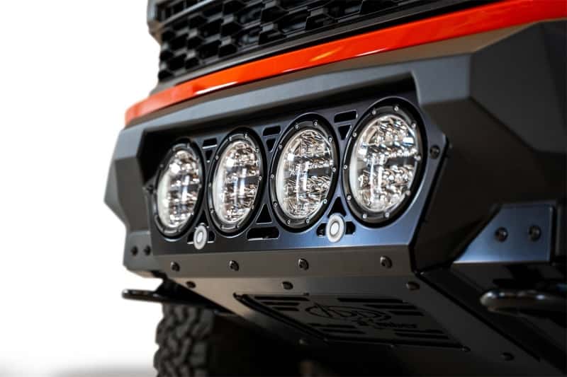 Addictive Desert Designs — Addictive Desert Designs 2021+ Ford Raptor Bomber Front Bumper w/ 4 Rigid 360 6in Light Mounts
Bumper- Front
Bumpers - view 5