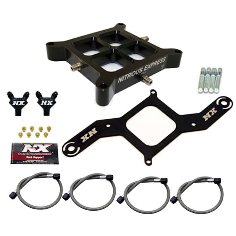 Nitrous Express — Nitrous Express 4150 Crossbar Nitrous Plate Conversion Stage 6
Injector Plate
N2OSys - view 3