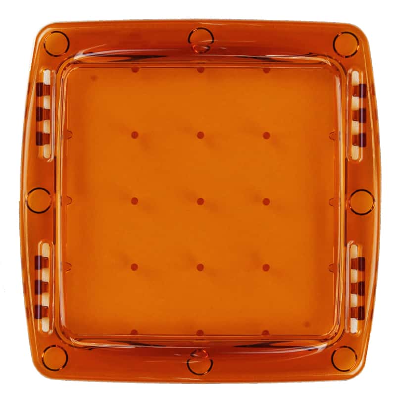 Rigid Industries — Rigid Industries Light Cover for Q-Series Amber PRO
CVR Q-SRS AMB - view 2