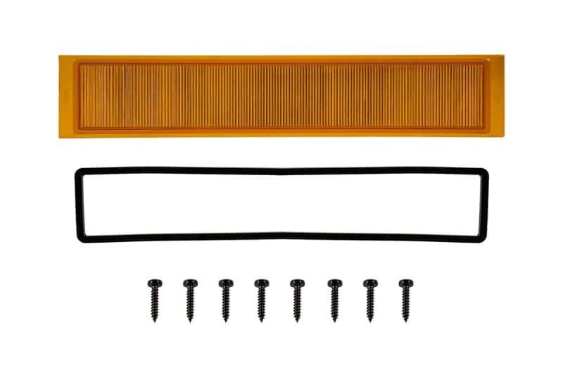Diode Dynamics — Diode Dynamics Outer Lens for Stage Series Wide - Amber - view 1