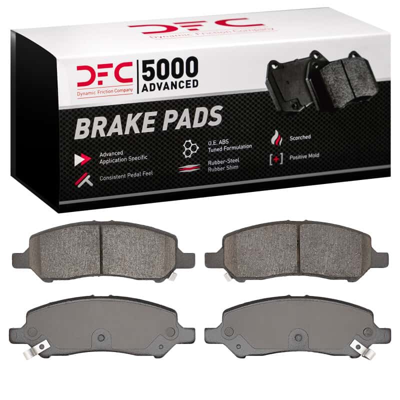 DFC — DFC 13-16 Dodge Dart Rear 5000 Advanced Ceramic Brake Pads
DFC Brake Pad Set - view 1