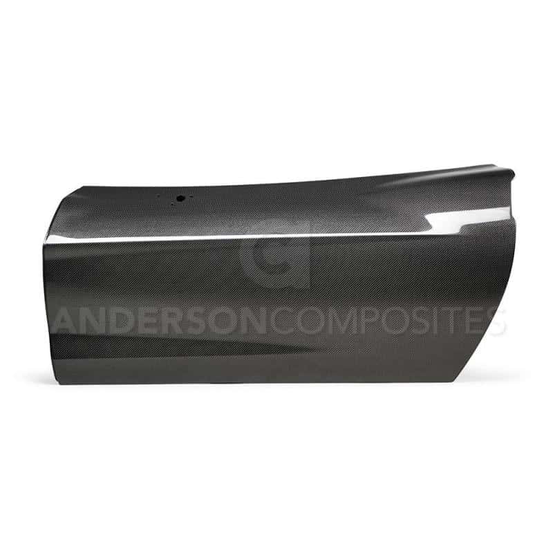 Anderson Composites — Anderson Composites 05-13 Chevrolet Corvette C6 OE Carbon Fiber Doors (Pair) - view 2