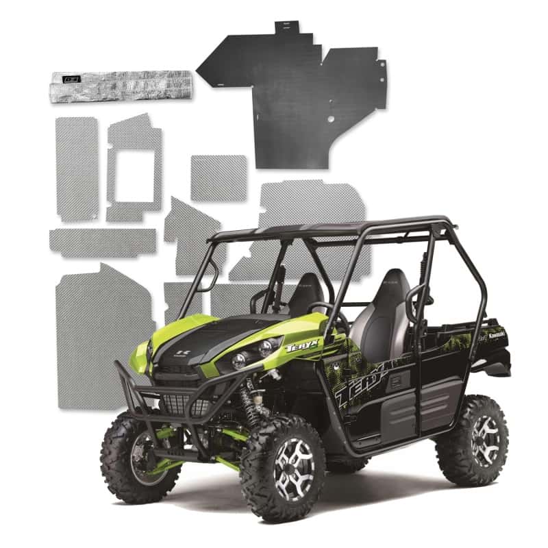 DEI — DEI 14-22 Kawasaki Teryx SXS Heat Shield Kit
Heat Shield - view 2