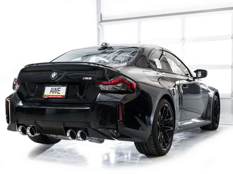AWE Tuning — AWE Tuning 23-24 BMW G87 M2 Track Edition Exhaust - Chrome Silver Tips
Track Catback - view 6
