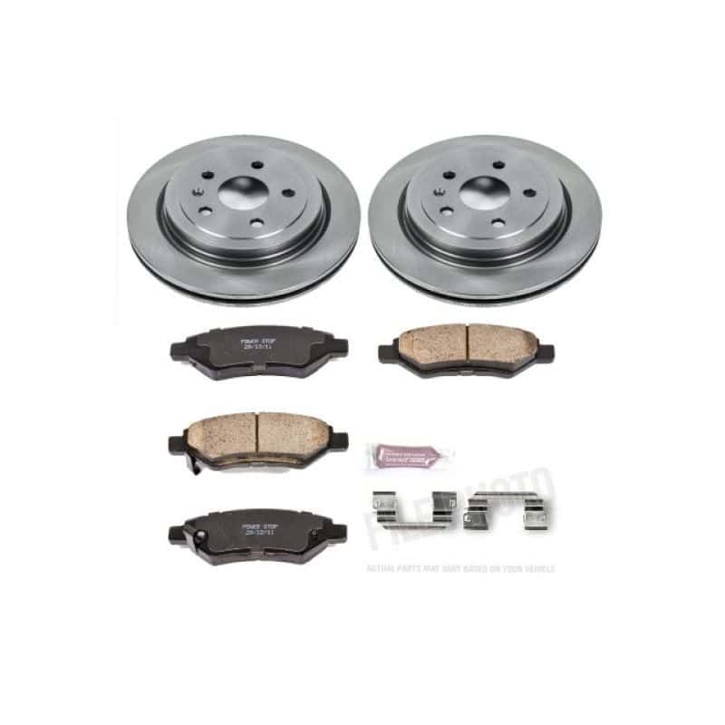 PowerStop — Power Stop 08-14 Cadillac CTS Rear Autospecialty Brake Kit - view 1