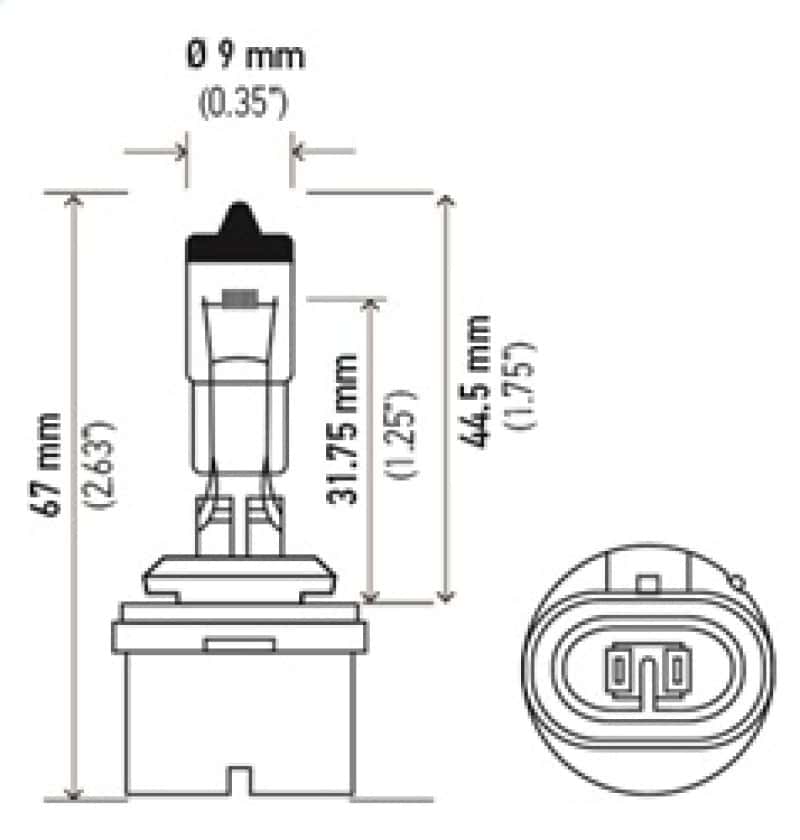 Hella — Hella Optilux 880 12V Xenon Yellow XY Bulb
880 Halogen Bulb
Bulb - view 7