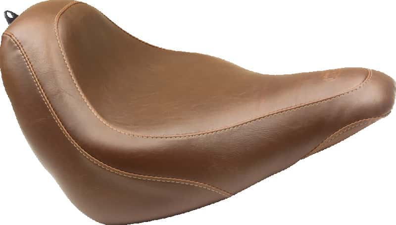 Mustang Motorcycle — Mustang 18-21 Harley Street Bob Wide Tripper Solo Seat - Brown - view 2