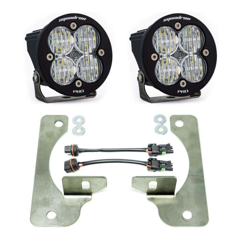 Baja Designs — Baja Designs 2018 Wrangler JL Rubicon Squadron R Pro Fog Pocket Kit - view 2