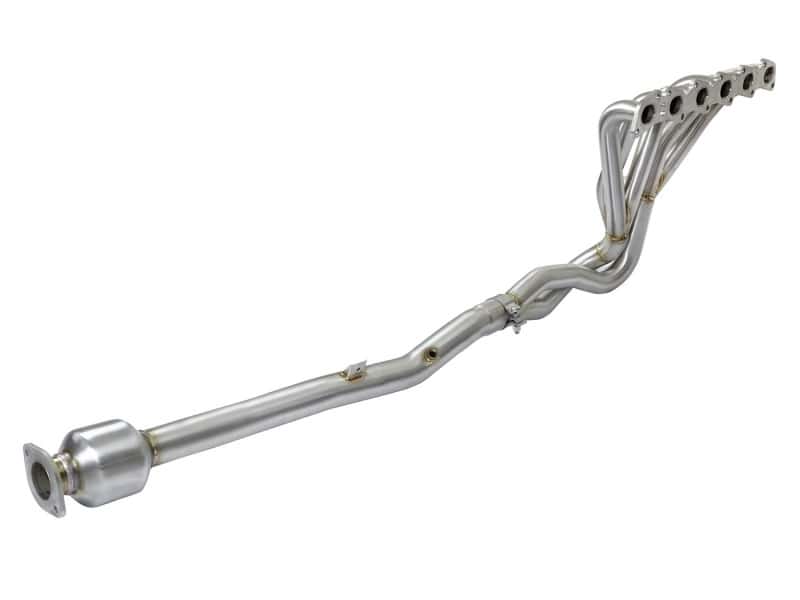 aFe — aFe Twisted Steel Header Street Series 01-16 Nissan Patrol (Y61) I6-4.8L
Header & Mid Pipe - view 1