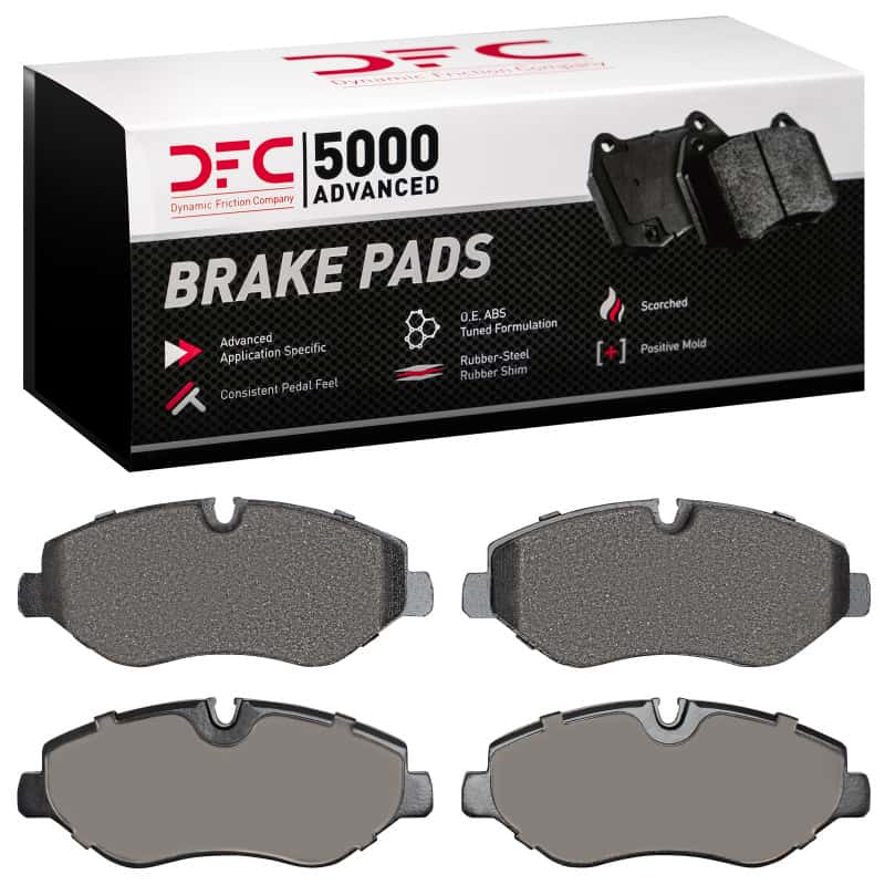 DFC — DFC 07-23 Mercedes-Benz Sprinter 2500 Front 5000 Advanced Low Metallic Brake Pads
DFC Brake Pad and HW - view 1