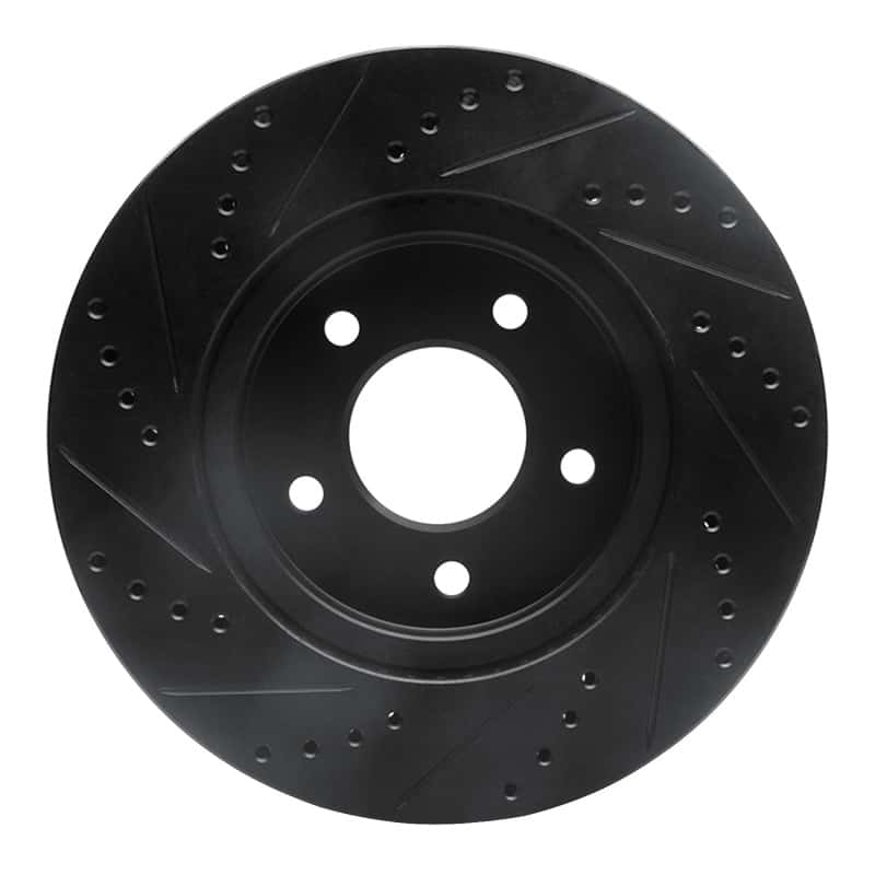 R1 Concepts — R1 02-07 Chevrolet Equinox Front Right Drilled & Slotted Black Brake Rotor
R1 Brake Rotor Drill - view 5