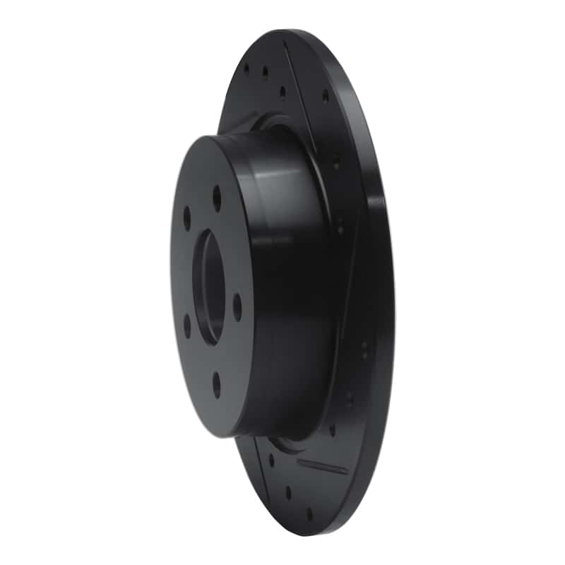R1 Concepts — R1 00-06 BMW X5 Rear Right Drilled & Slotted Black Brake Rotor
R1 Brake Rotor Drill - view 2