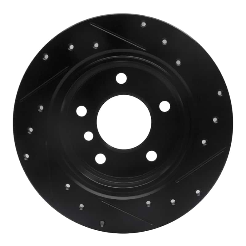 R1 Concepts — R1 91-99 BMW 325IS Rear Left Drilled & Slotted Black Brake Rotor
R1 Brake Rotor Drill - view 5
