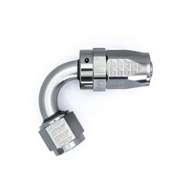 DeatschWerks — DeatschWerks 8AN Female Swivel 120-Degree Hose End CPE - Anodized Titanium
Lines & Fittings - view 3