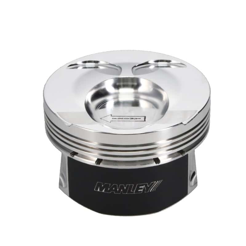 Manley Performance — Manley Ford 3.5L Ecoboost 3.652in Bore 1.239in 10.0:1 CR -0.5cc Dome Extreme Duty Piston Set
Piston Set - view 2
