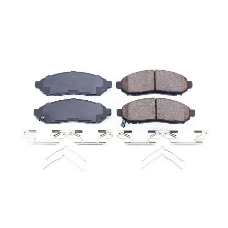 PowerStop — Power Stop 2015 Chevrolet City Express Front Z17 Evolution Ceramic Brake Pads w/Hardware
Z17 Brake Pads - view 1