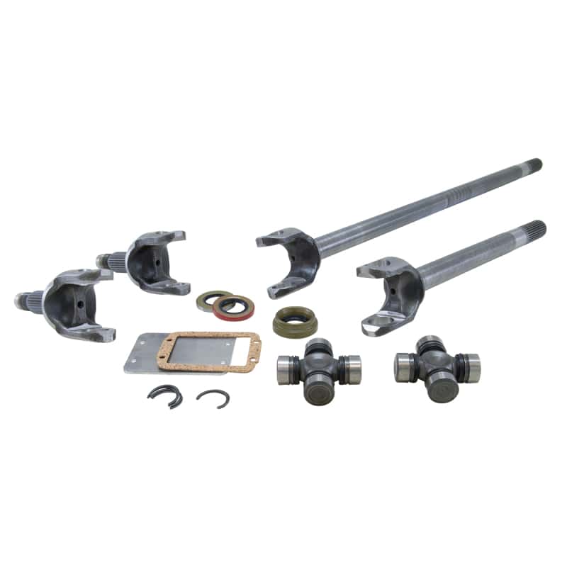 Yukon Gear & Axle — USA Standard 4340 Chrome-Moly Replacement Axle Kit For TJ/XJ/YJ/WJ/Zj Front / Dana 30 / 30 Spline
Axle Kit - Front - view 2