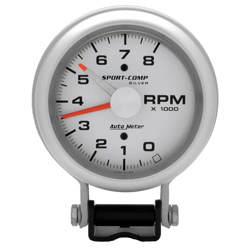 AutoMeter — Autometer Ultra-Lite 3-3/4in 8,000 RPM Pedestal Mount Tachometer
3-3/4" TACH, 8,000 R - view 1