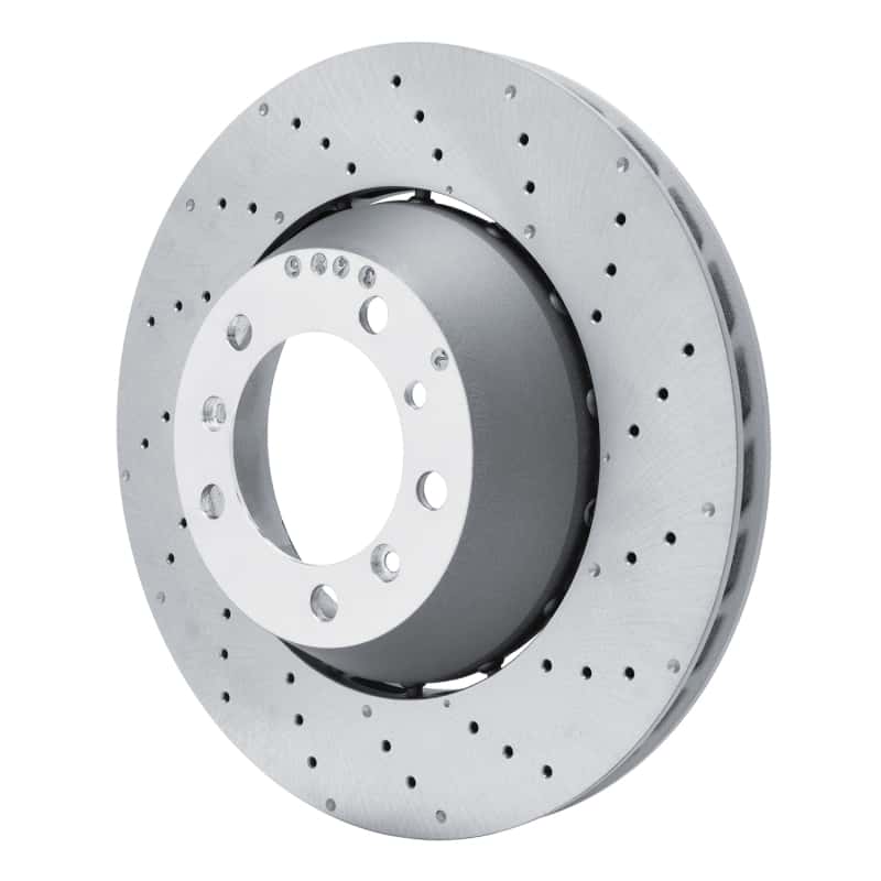 DFC — DFC 10-11 Porsche 911 Right Rear Drilled Hi-Carbon Alloy Geomet Coated Rotor
DFC Brake Rotor - view 2